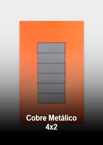 Mod IVOLV Cobre Metálico 4x2